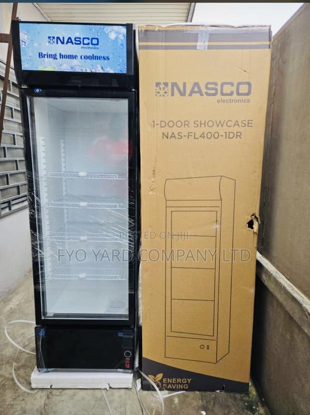 Nasco 358ltrs Display Fridge-Nas-Fl400-1dr · Photo 1