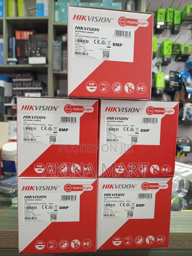 Hikvision 8mp Ip Smart Hybrid Bullet Camara · Photo 1