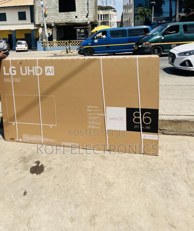 Fresh in Box Lg 86ur78 86 Inch Uhd Smart Tv(Black) · Photo 1