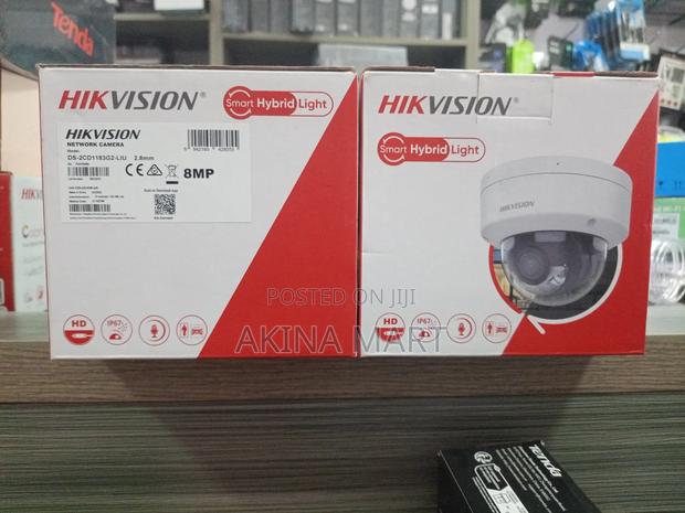 Hikvision 8mp Ip Dome Smart Hybrid · Photo 3