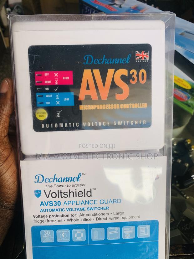 Dechannel Ava 30 Home Appliances Guard or Voltage Switch Let · Photo 2