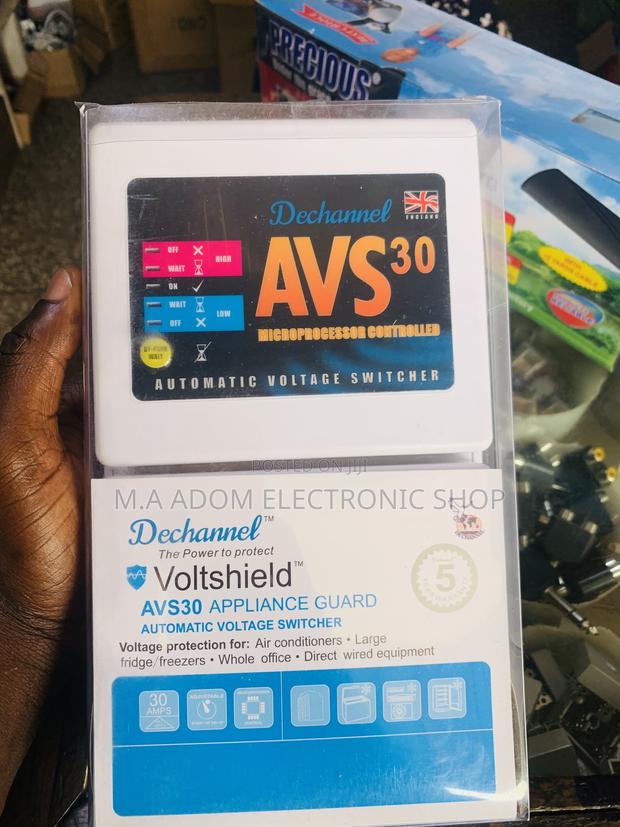 Dechannel Ava 30 Home Appliances Guard or Voltage Switch Let · Photo 1
