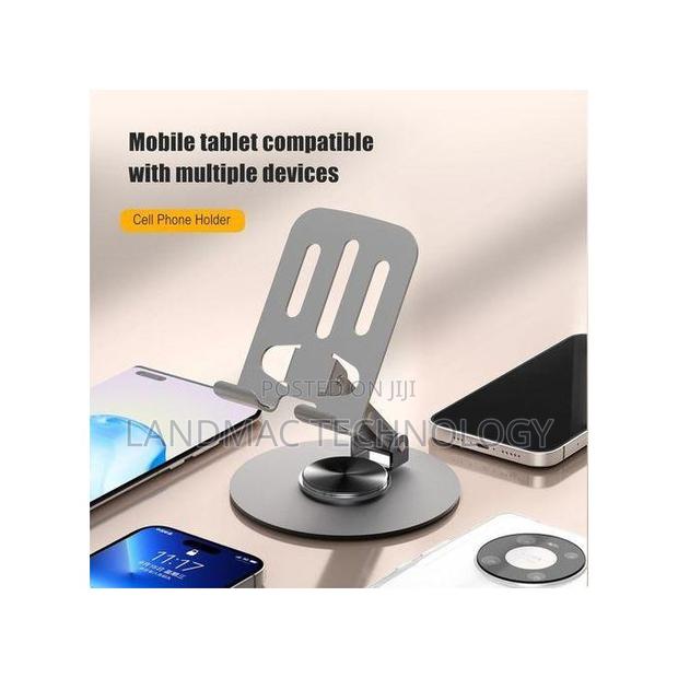 360 Degree Rotating Cell Phone Holder - Silver · Photo 4