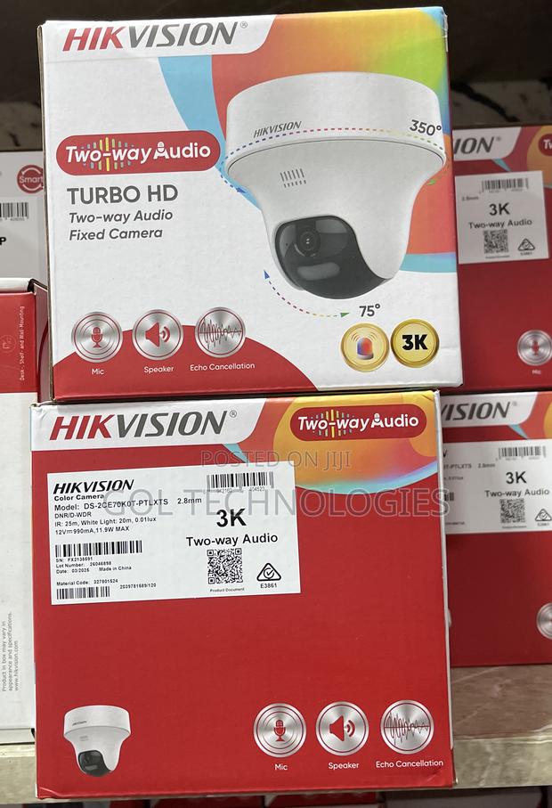 Hikvision Ds-2ce70k0t-PTLXTS /5mp 2way Audio Camera · Photo 1