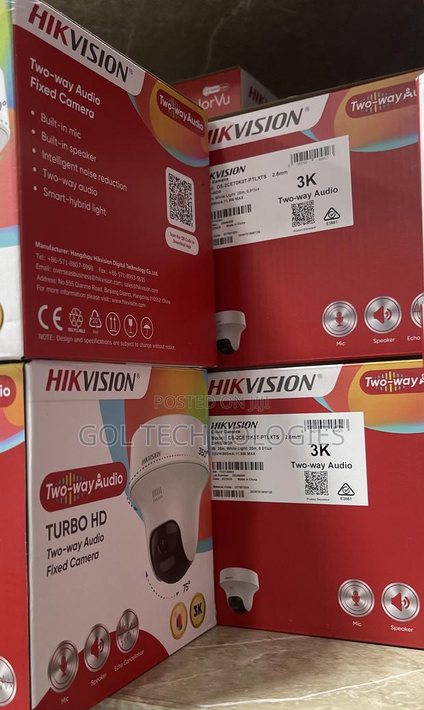 Hikvision Ds-2ce70k0t-PTLXTS /5mp 2way Audio Camera · Photo 2