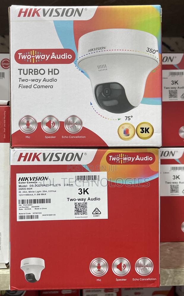 Hikvision Ds-2ce70k0t-PTLXTS /5mp 2way Audio Camera · Photo 3