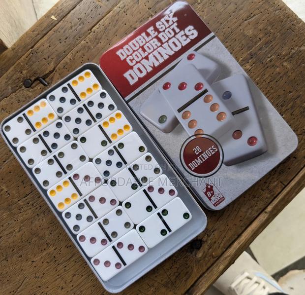 Generic Double Six Dot Dominoes (28 Dominoes) · Photo 1