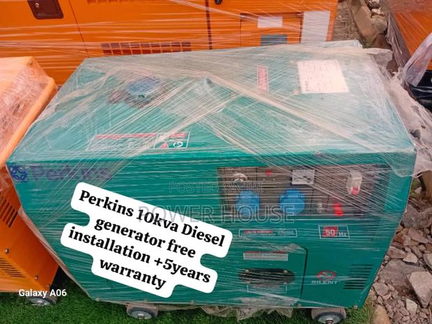 Electric Ecstacy Perkins Diesel Generator 10kva Silent · Photo 1