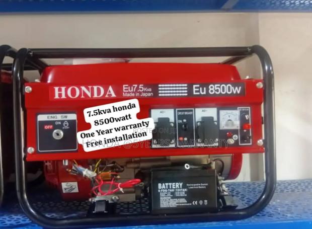Bloom Energy Solution Honda 7.5kva 8500watt Petrol Generator · Photo 1