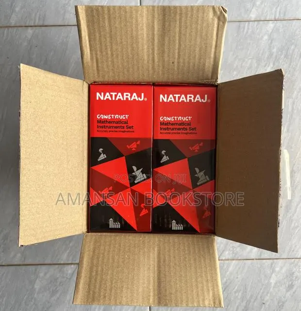 Box of Nataraj Maths Sets (12 Pieces) · Photo 1