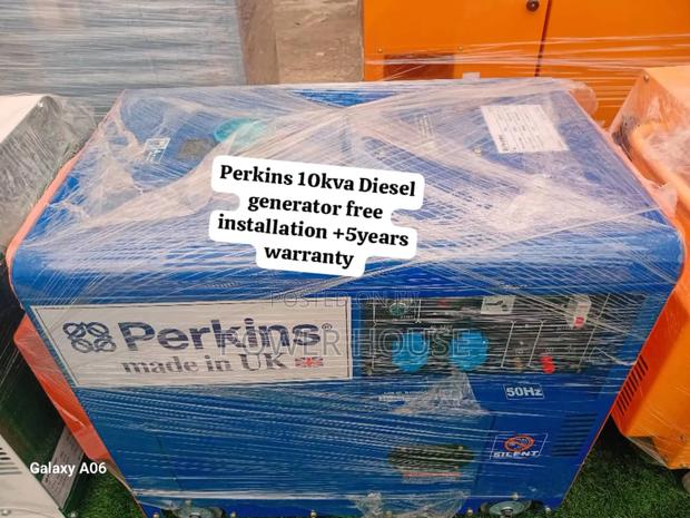 Power Surgeon Perkins Diesel Generator 10kva Silent · Photo 1