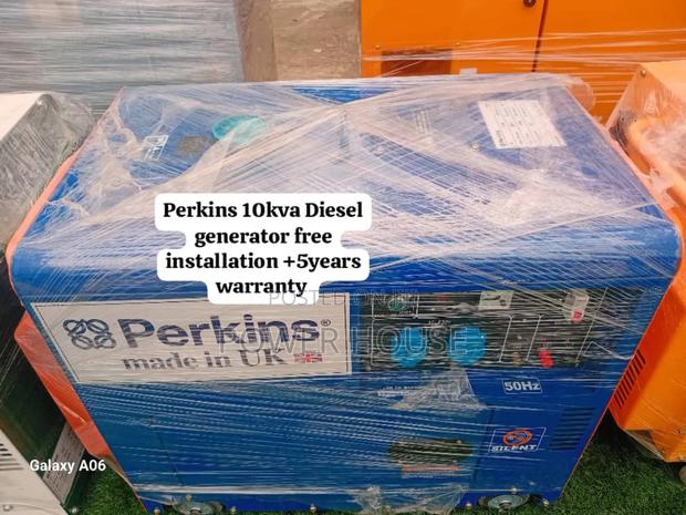 Power Dynamo Perkins Diesel Generator 10kva Silent · Photo 1