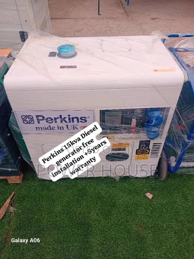 Power Plus Perkins Diesel Generator 15kva Silent · Photo 1