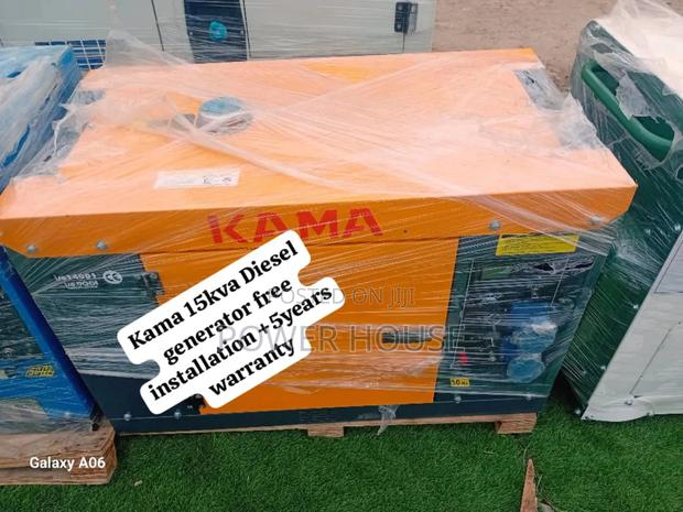 Power Plus Kama Diesel Generator 15kva Silent · Photo 1