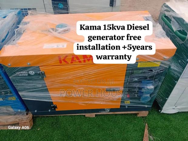 Superb Power Kama Diesel Generator 15kva Silent · Photo 1
