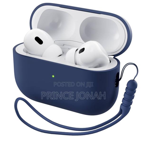 Ornarto Airpods Pro 2 Case Silicone Navy Blue · Photo 2