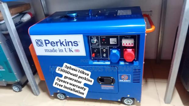 Sonic Energy Perkins 10kva 13000watt 3phase Generator 10kva · Photo 1