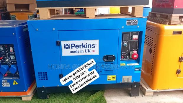 Zip Energy 22kva Perkins 3phase Diesel Generator Fully Ats · Photo 1