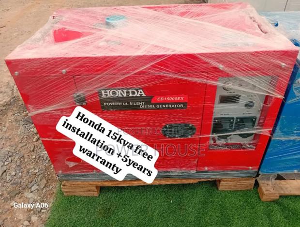 Turbo Boost Honda Diesel Generator 15kva Silent · Photo 1