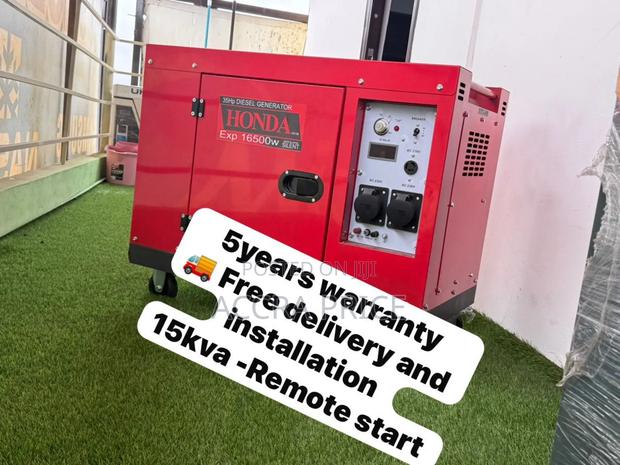 Honda 15kva Non Stop Powering · Photo 1