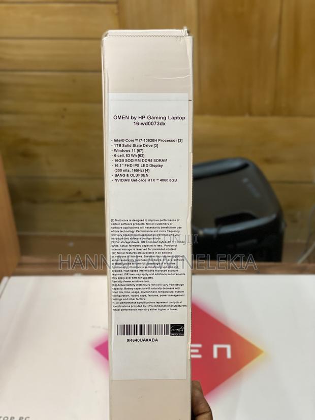 New Laptop HP Omen 16 16GB Intel Core I7 SSD 1T · Photo 3