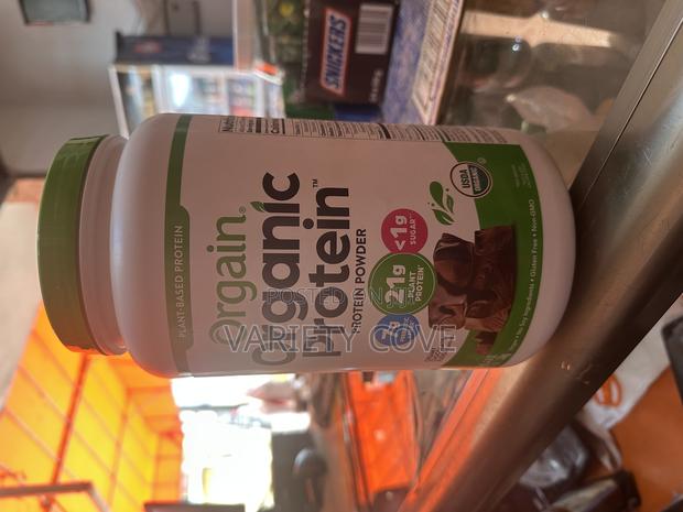 Orgain Protein Plant-Based Protein Powder Chocolate · Photo 3