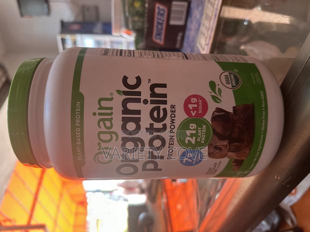Orgain Protein Plant-Based Protein Powder Chocolate · Photo 2