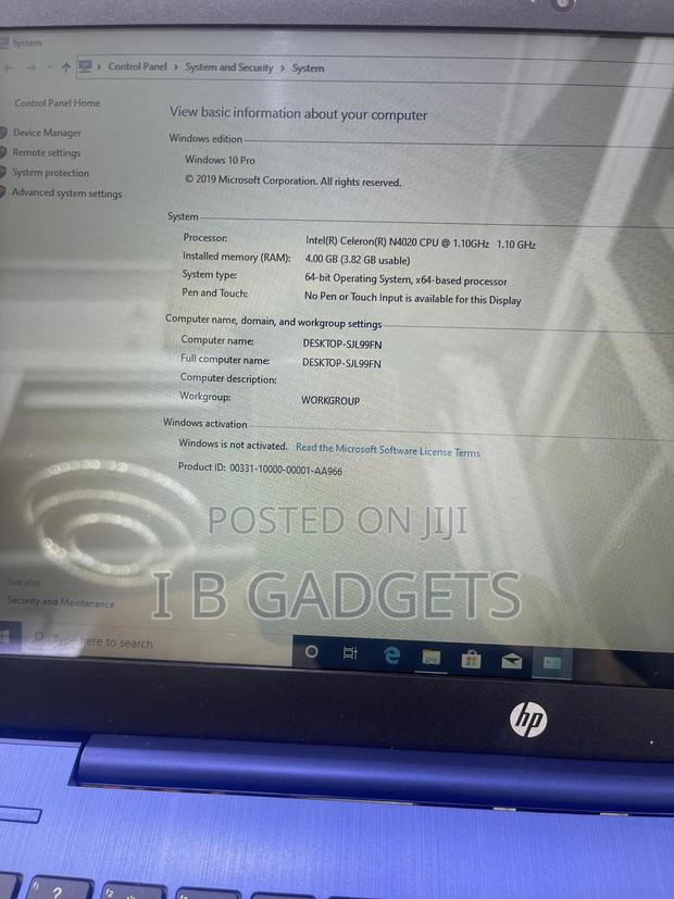 Laptop HP Stream 14 4GB Intel Pentium SSD 60GB · Photo 7