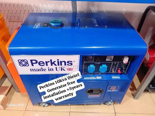 Community Power Perkins Diesel Generator 10kva Silent · Photo 1