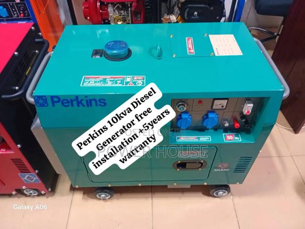 Energy for Growth Perkins Diesel Generator 10kva Silent · Photo 1