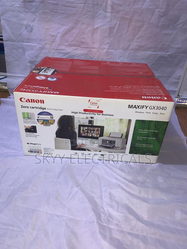 Canon Maxify Gx3040 3in1 Wireless Tank Printer · Photo 2