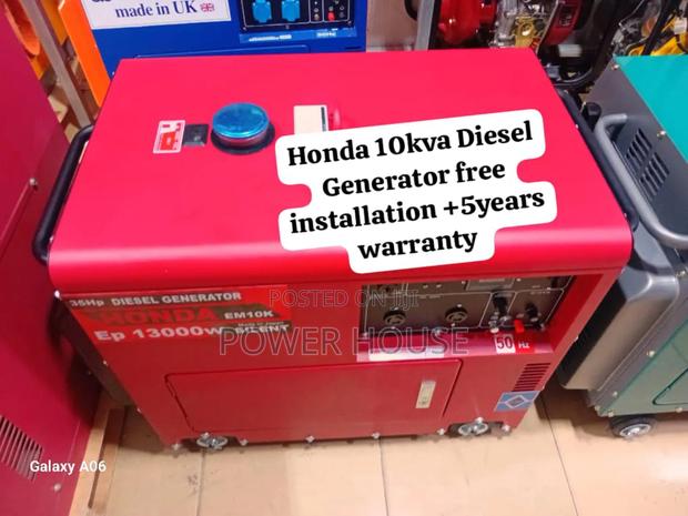 Power for All Ages Honda Diesel Generator 10kva Silent · Photo 1
