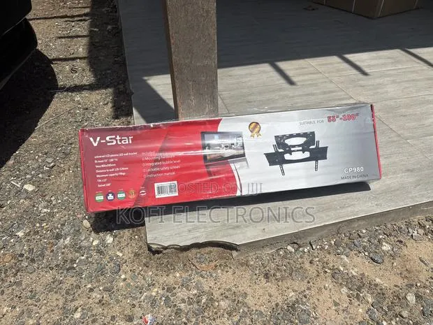 {Designed for Large Panel} v-Star Univasal Tv Wall Bracket 55"- 100" · Photo 1