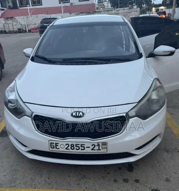 Kia Forte EX Sedan 2014 White · Photo 1