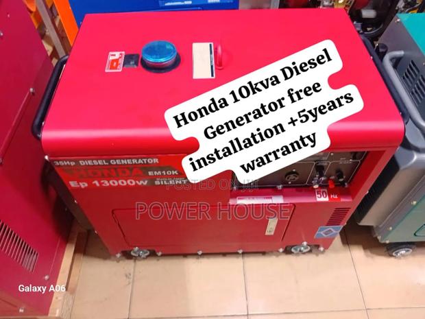 Energy for Justice Honda Diesel Generator 10kva · Photo 1