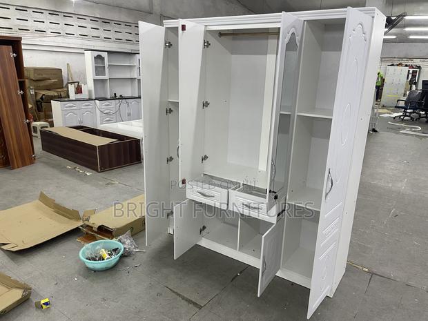 4 In1 Wooden Wardrobe With Mirror Available · Photo 3