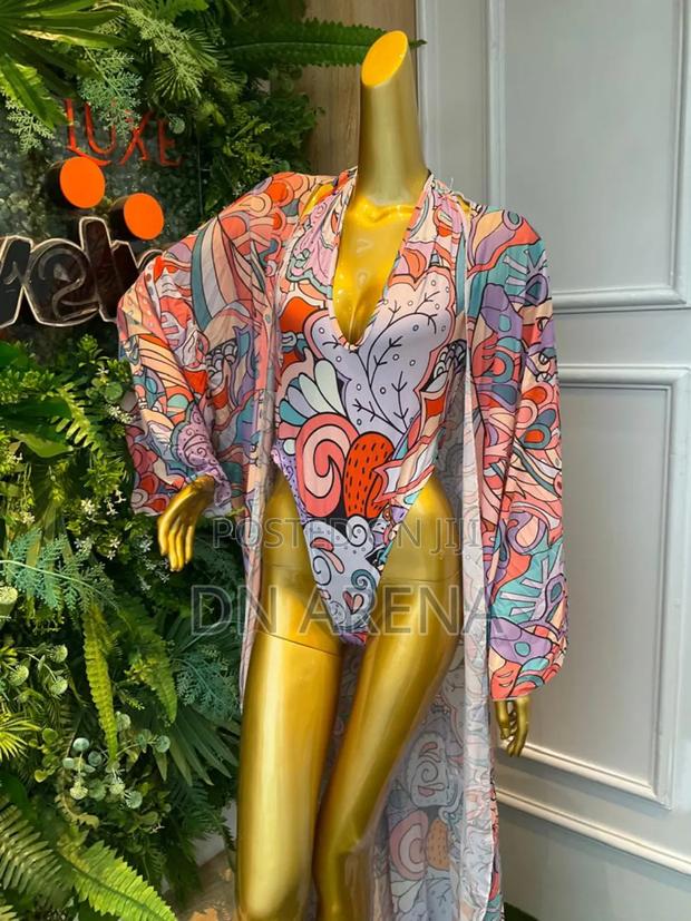 Trendy Ladies Classy Bikini and Robe - Swim Suit With Kimono · Photo 2