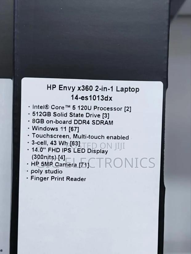 New Laptop HP Envy 14 8GB Intel Core I5 SSD 512GB · Photo 1