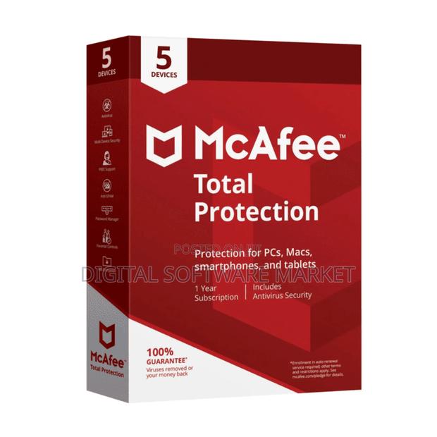 McAfee Total Protection 5 Device 1 Years Windows/Mac · Photo 1