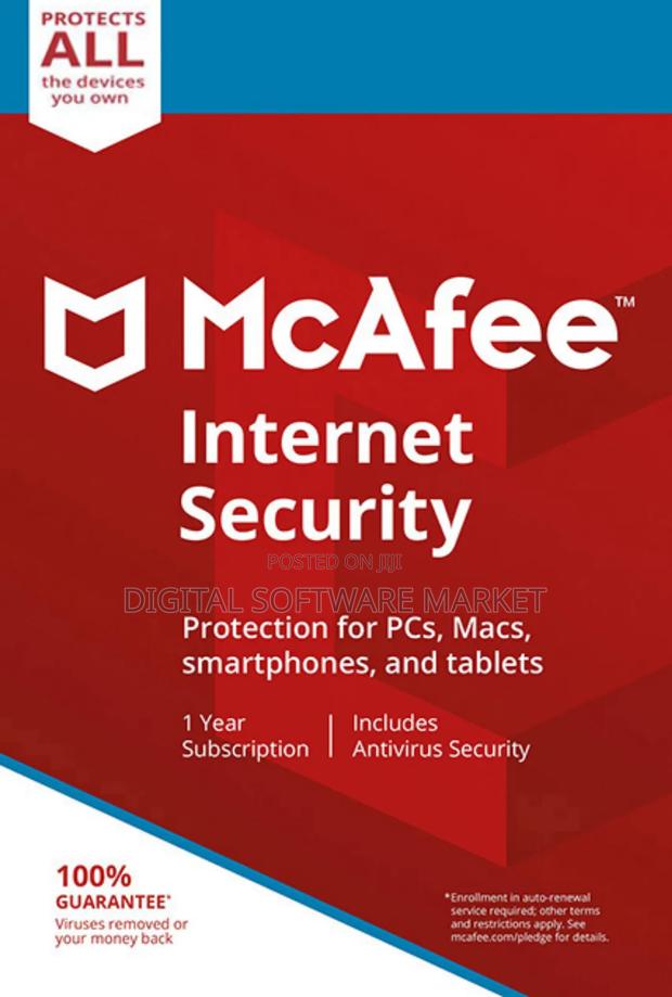 McAfee Internet Security Unlimited Devices 1year Windows/Mac · Photo 1