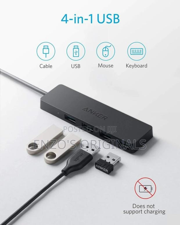 Anker 4 Port USB 3.0 Hub Extension Used · Photo 3