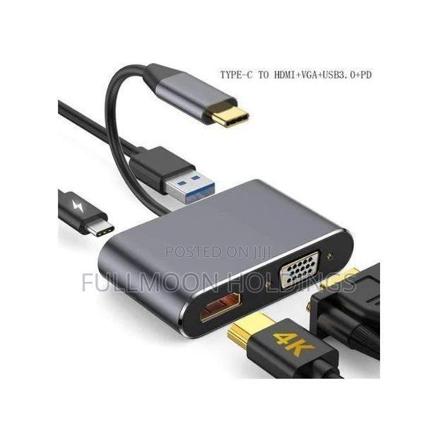 Converter 2 in 1 Type-C to Hdmi 4 in 1 Hd Dock · Photo 2