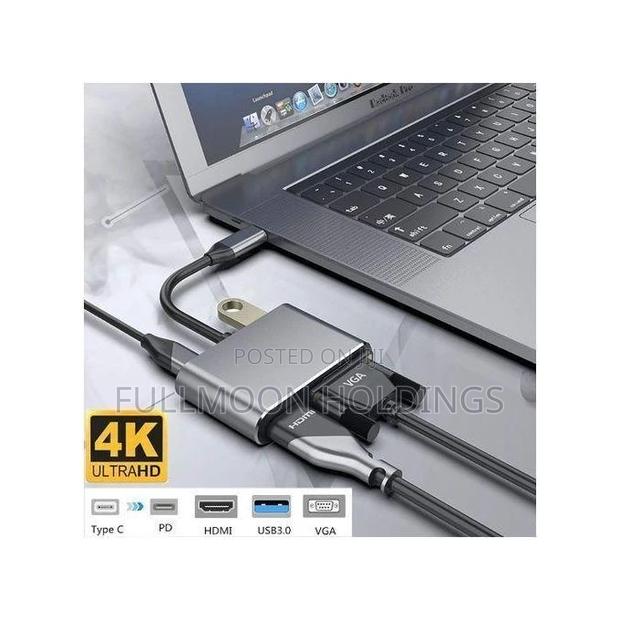 Converter 2 in 1 Type-C to Hdmi 4 in 1 Hd Dock · Photo 3