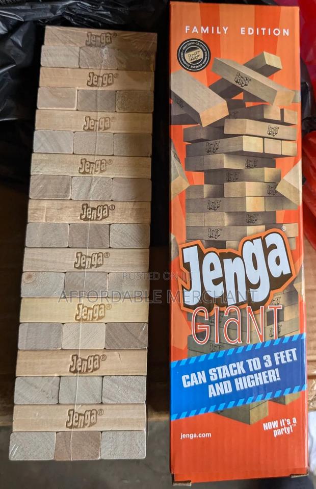 Classic Wooden Stacking Tower Block Game (Jenga) · Photo 1