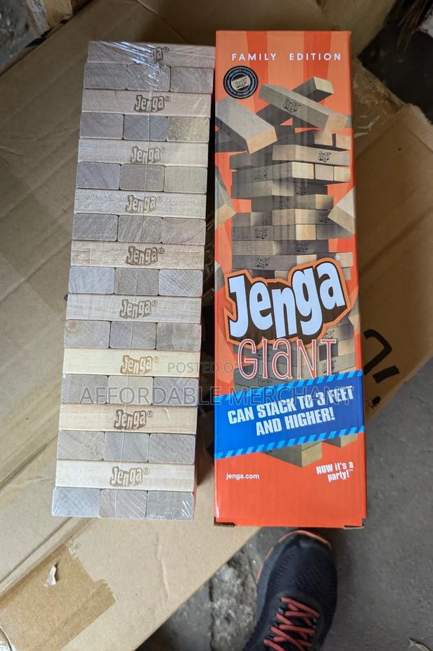 Jenga Giant Can Stack to 3 Feet and Higher! · Photo 1