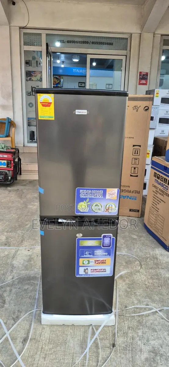 Dark Gray TCL 142l Bottom Freezer Brand New for Sale · Photo 1