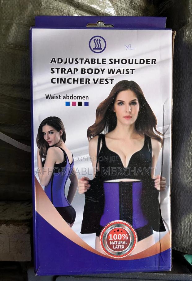 Adjustable Shoulder Strap Body Waist Cincher Vest · Photo 1