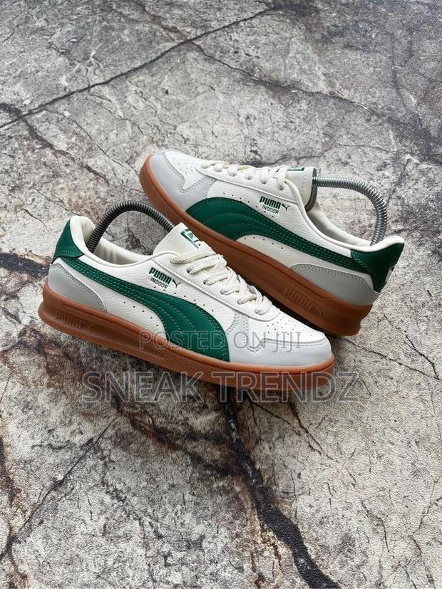 Classic Puma Green White and Brown · Photo 1