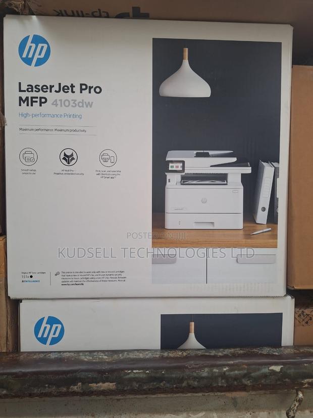 HP Laserjet Pro MFP 4103dw All-in-One Printer · Photo 1