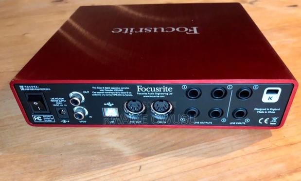 Focusrite Scarlett 6i6 2nd Gen. Soundcard · Photo 4